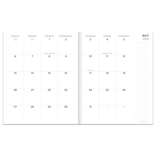 TF Publishing 2025-2026 Vivid Jungle Medium Monthly Planner
